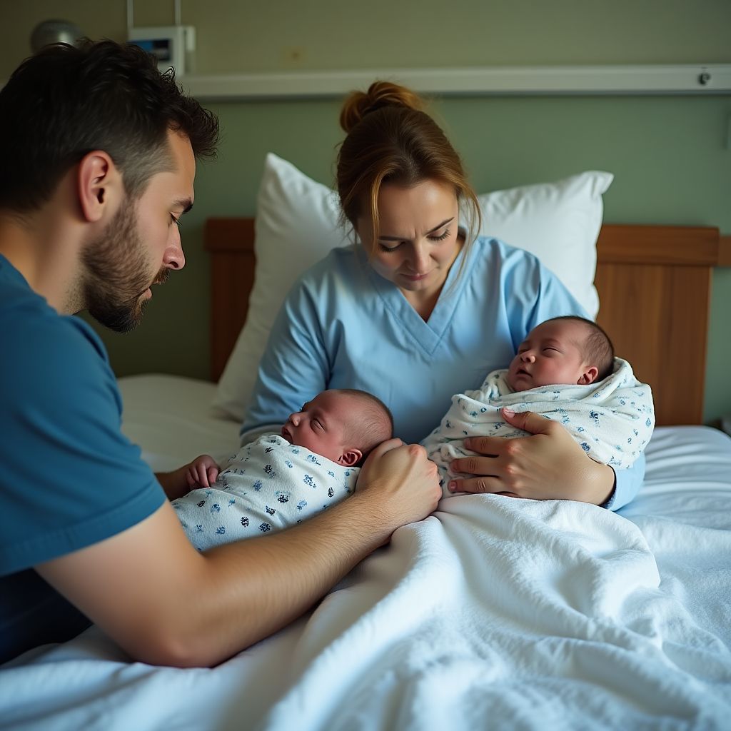 Шокирующая правда в роддоме: ему вынесли двух младенцев — и всё в комнате замерло