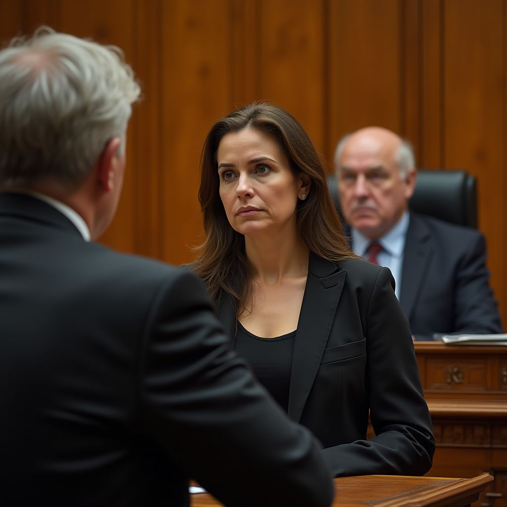 Шокирующая правда всплыла в зале суда — никто не мог предположить… а потом она обернулась